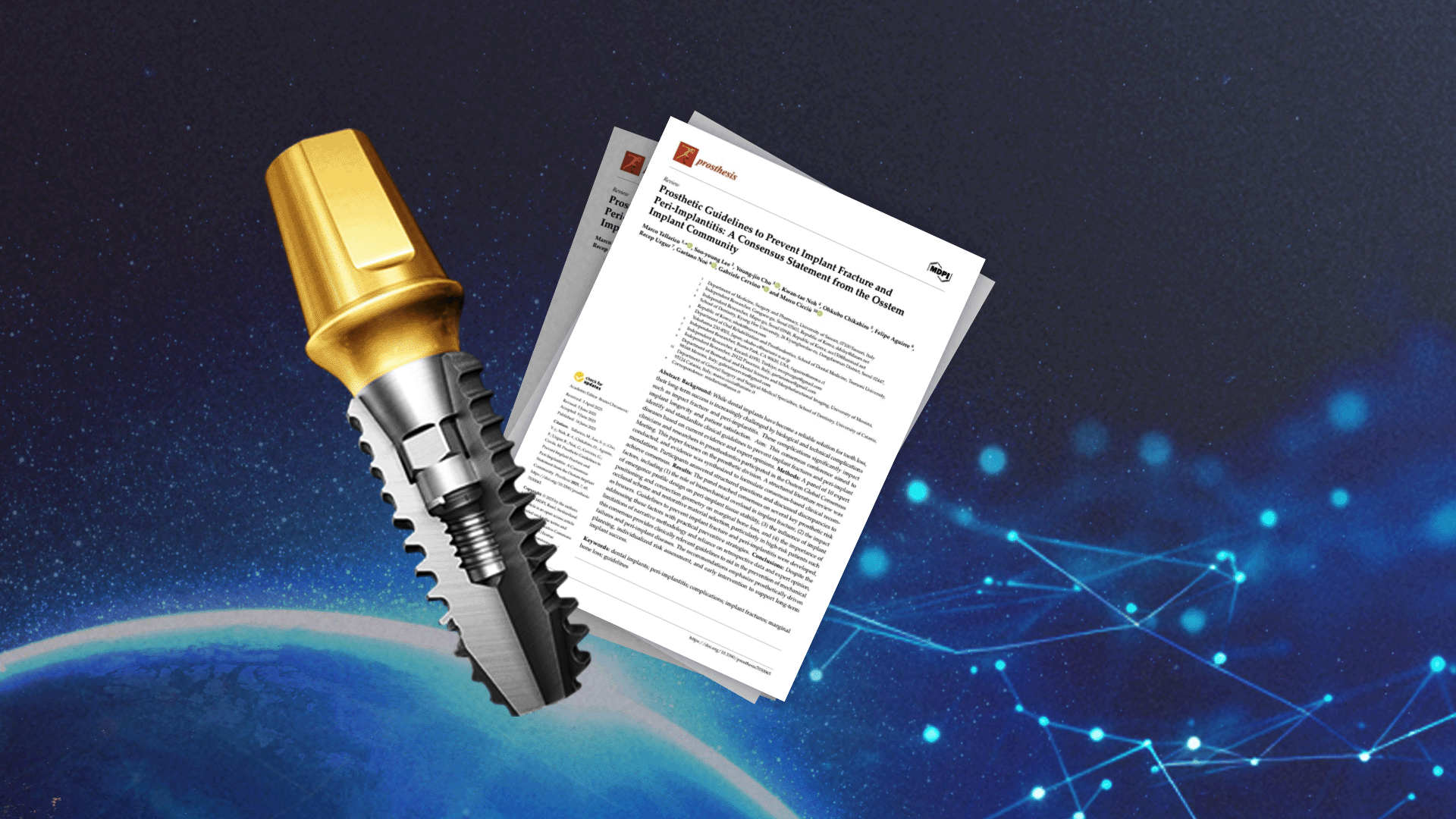 Osstem Implant публікує консенсусний документ щодо супракрестальних імплантатів